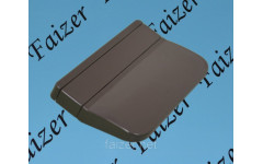 Ручка балконная коричневая, пластик RAL 8019
