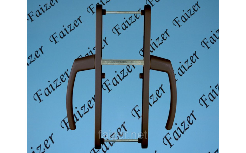 Нажимной гарнитур (c пружиной) DHS 92/5 RAL 8019 коричневый